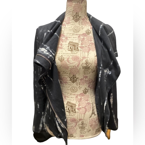 Authentic Blank NYC Navy/Black Suede Jacket - Picture 5 of 15